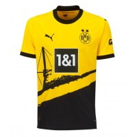 Dres Borussia Dortmund Jadon Sancho #10 Domáci 2023-24 Krátky Rukáv